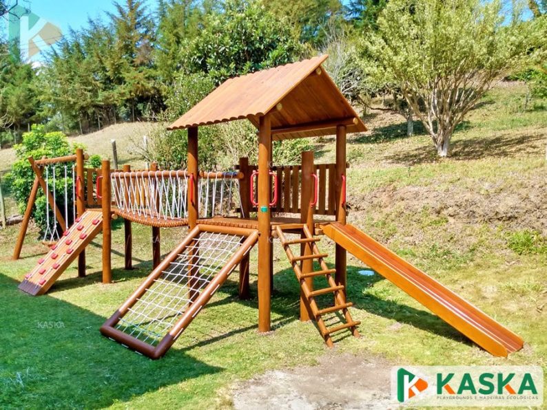 Playground de Madeira - Eucalipto Tratado - Ref. 232