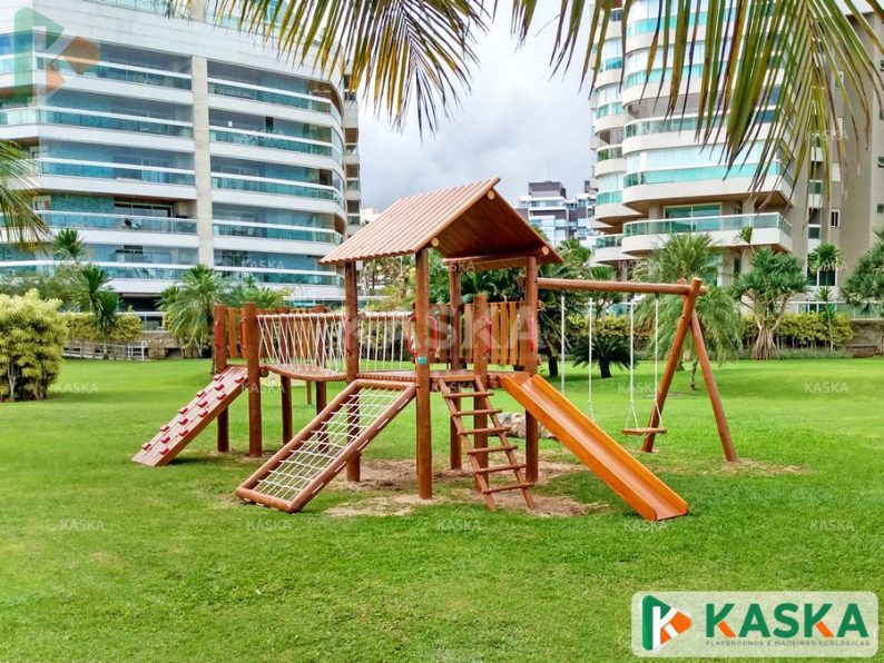 Playground de Madeira - Eucalipto Tratado - Ref. 328