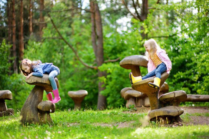 brinquedos para montar área de lazer infantil 